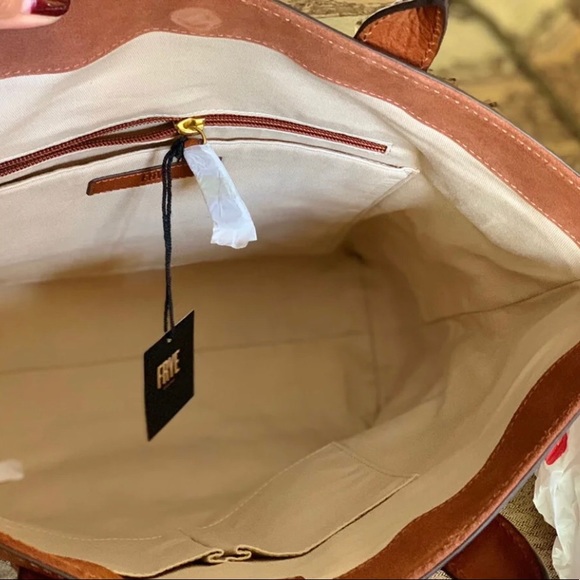 Frye Leather tote Shoulder Bag - Picture 2 of 7